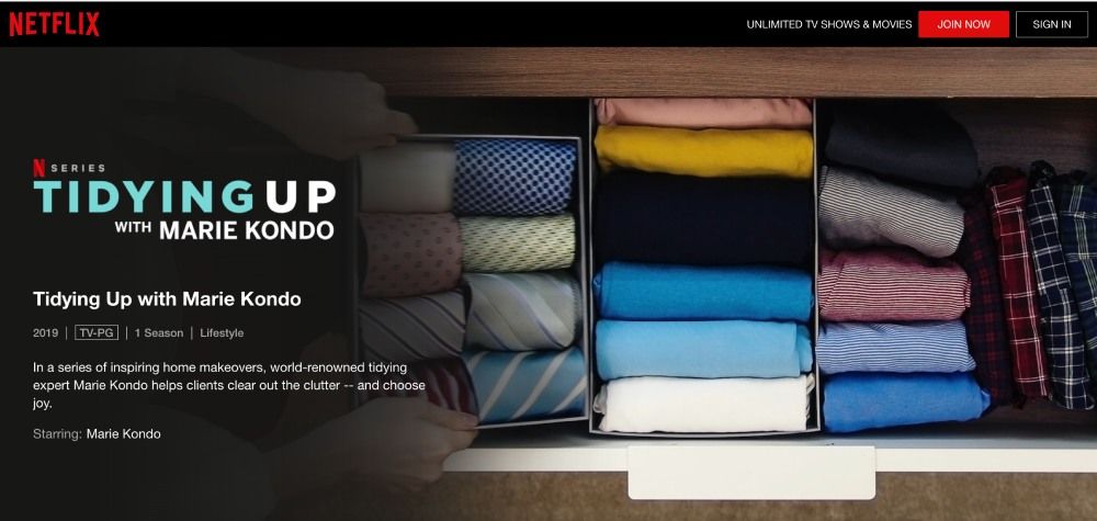 Tidying up with Marie Kondo thumbnail